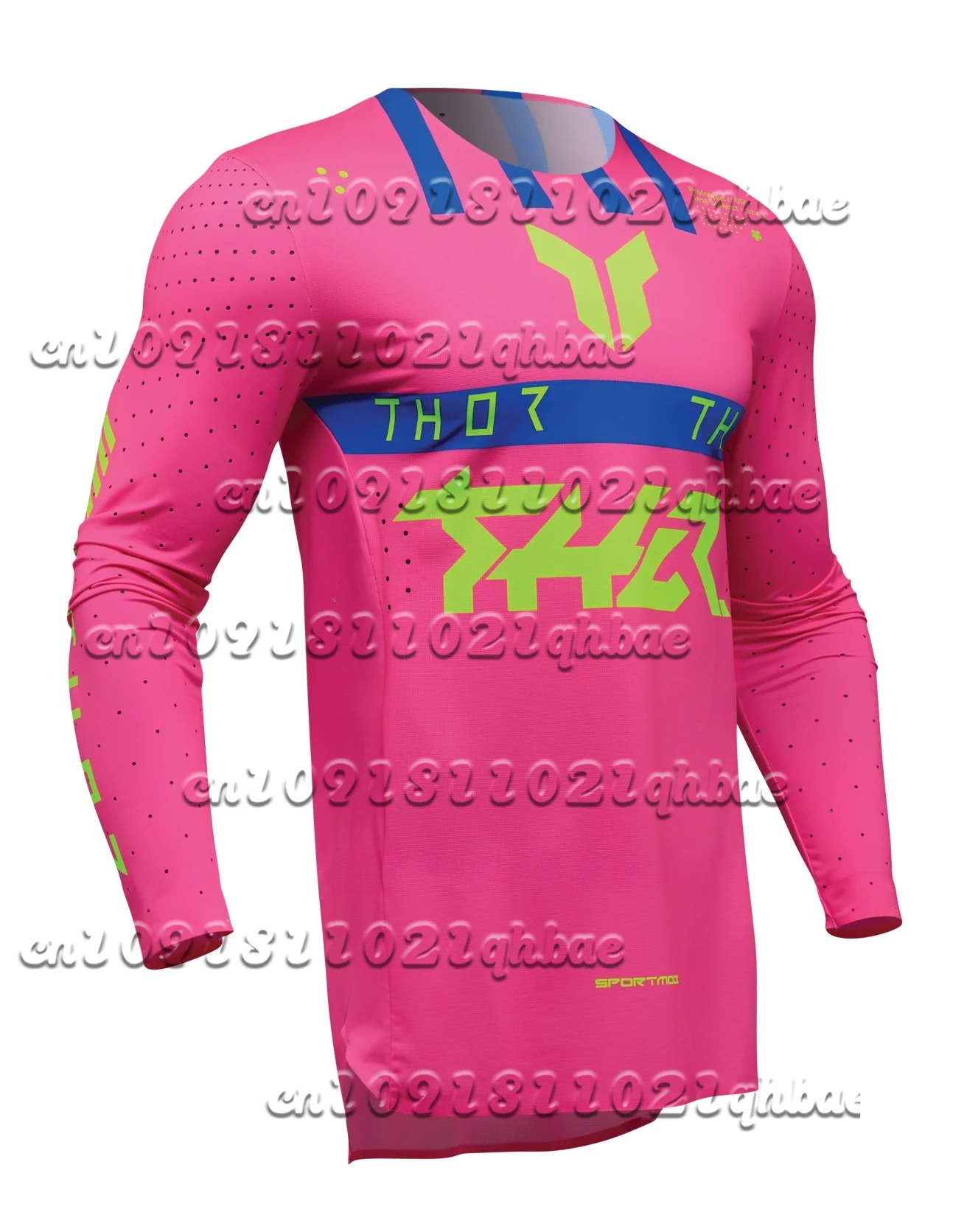 

Новая мотоциклетная внедорожная футболка 2025 для мужчин и женщин, спортивная рубашка с длинными рукавами для гонок на мотоциклах THOR, большая дышащая быстросохнущая футболка большого размера