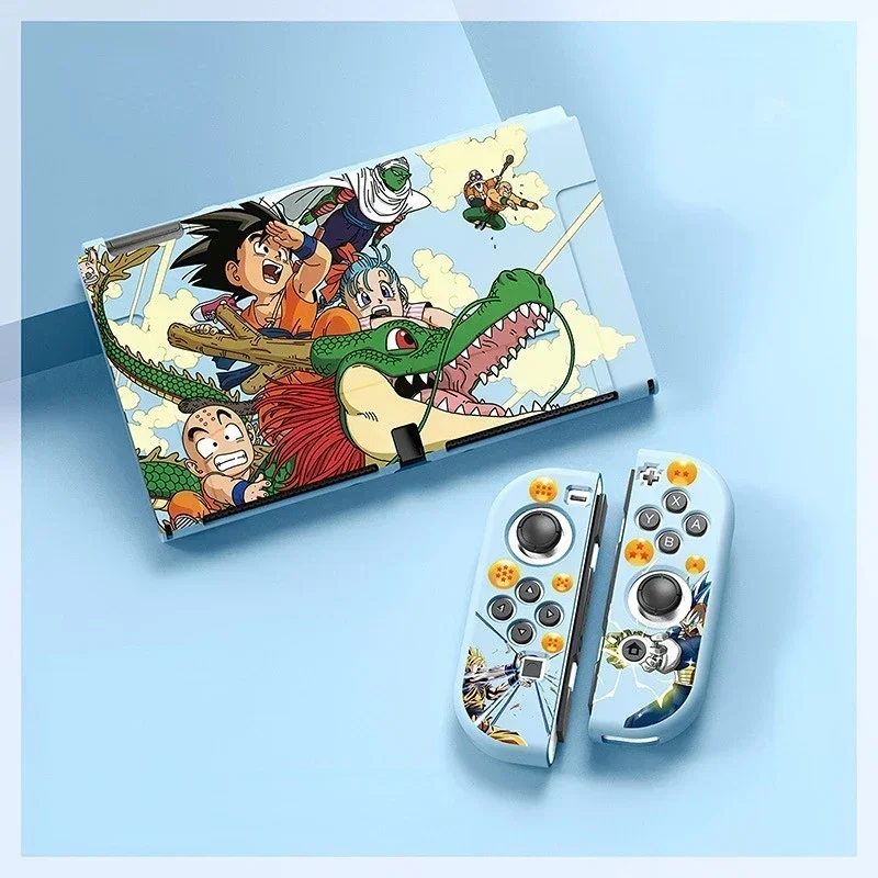 

Anime Dragon Ball Son Goku Soft Shell Protective Case Nintendo Switch OLED Case Anti-vibration Protective Case Birthday Gifts