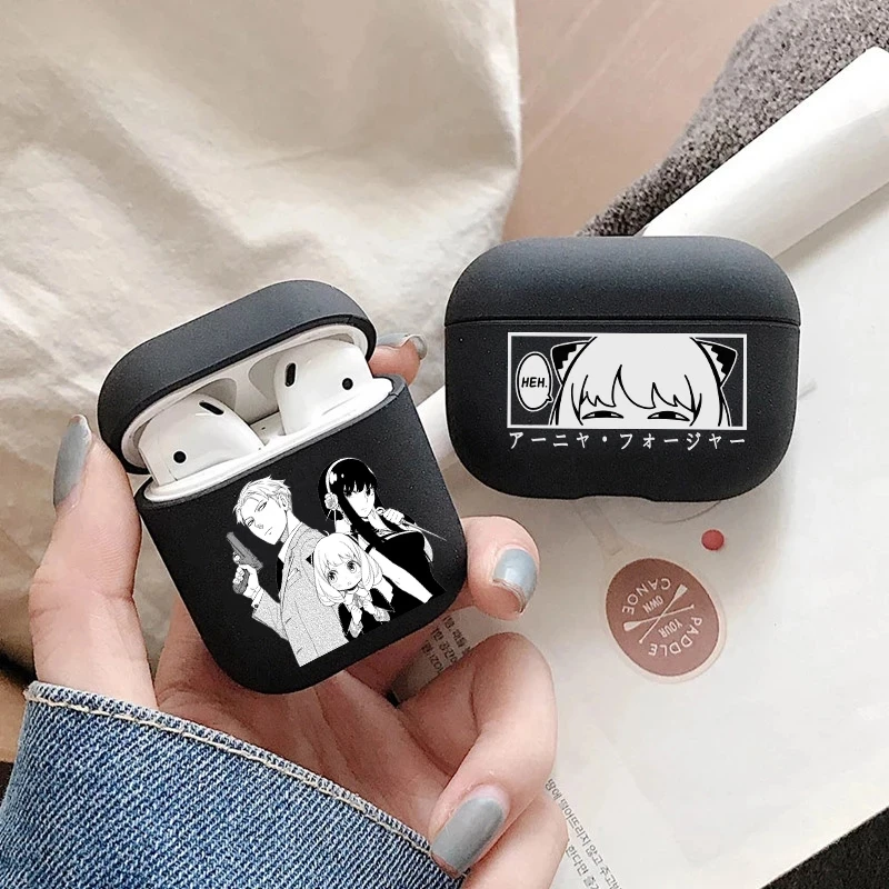 อะนิเมะ Spy X ครอบครัว Yor Forger Anya Forger Loid Forger หูฟังนุ่มสำหรับ Apple Airpods 1 2 3 Pro spy Family AirPods กรณี Pro