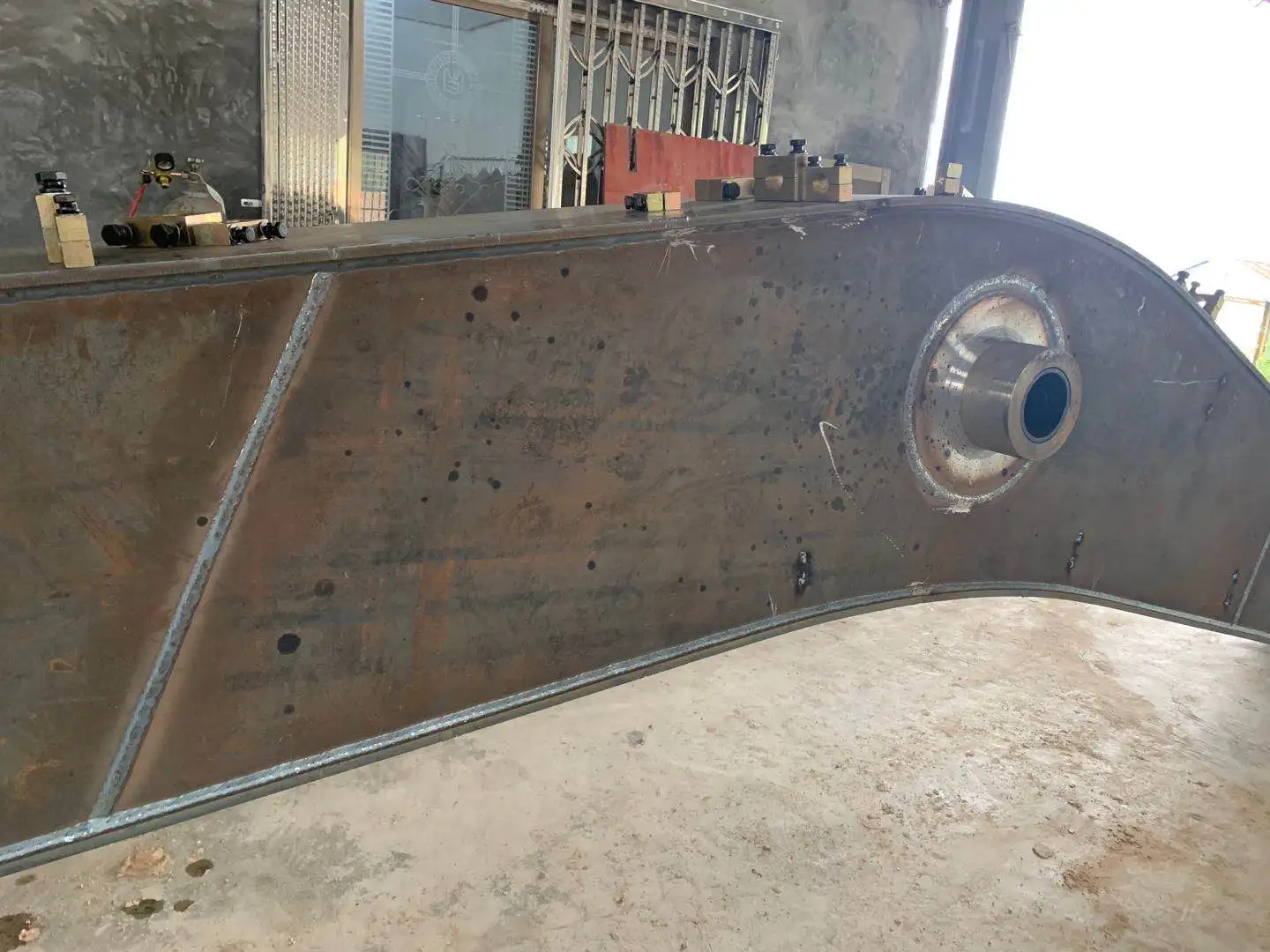 Customized Long Reach Excavator Arm Boom Heavy Duty Digging Dredging Front End