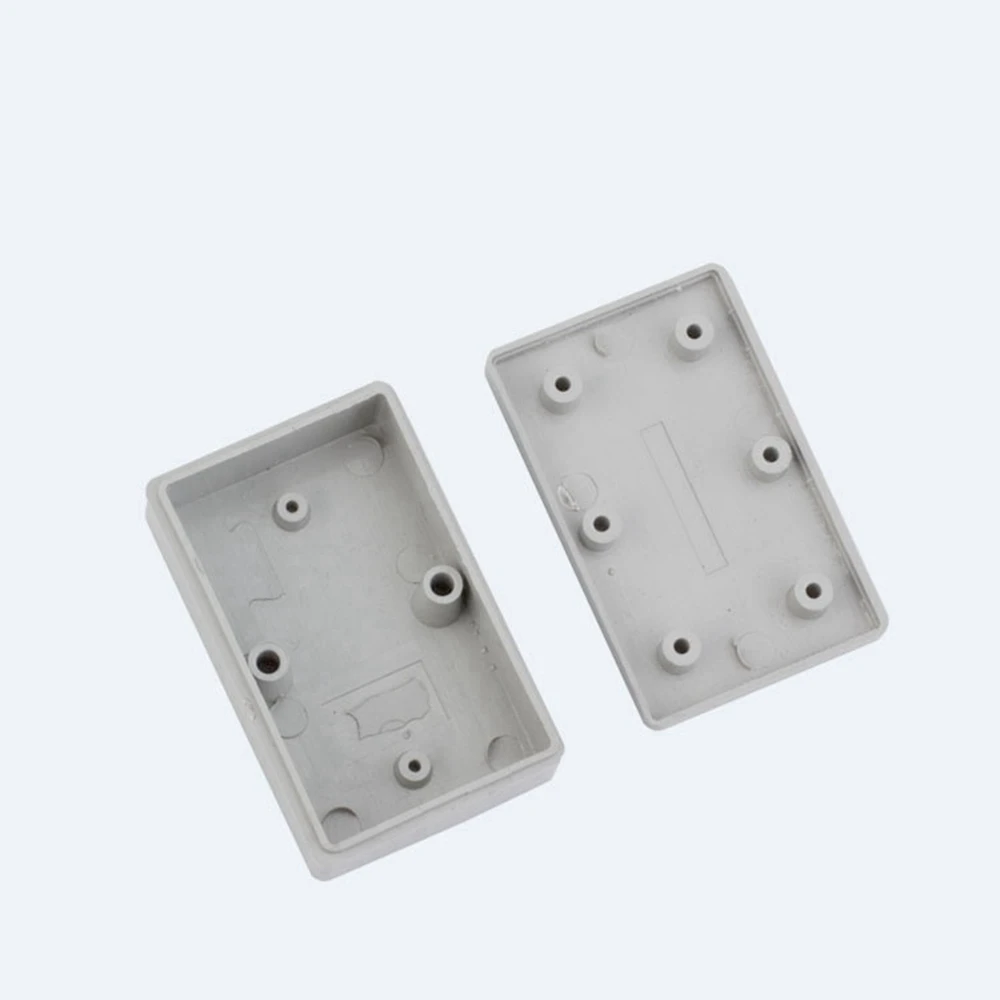 1/2pcs White/Grey DIY ABS Plastic Instrument Case Enclosure Boxes Electronic Project Box Waterproof Cover Project
