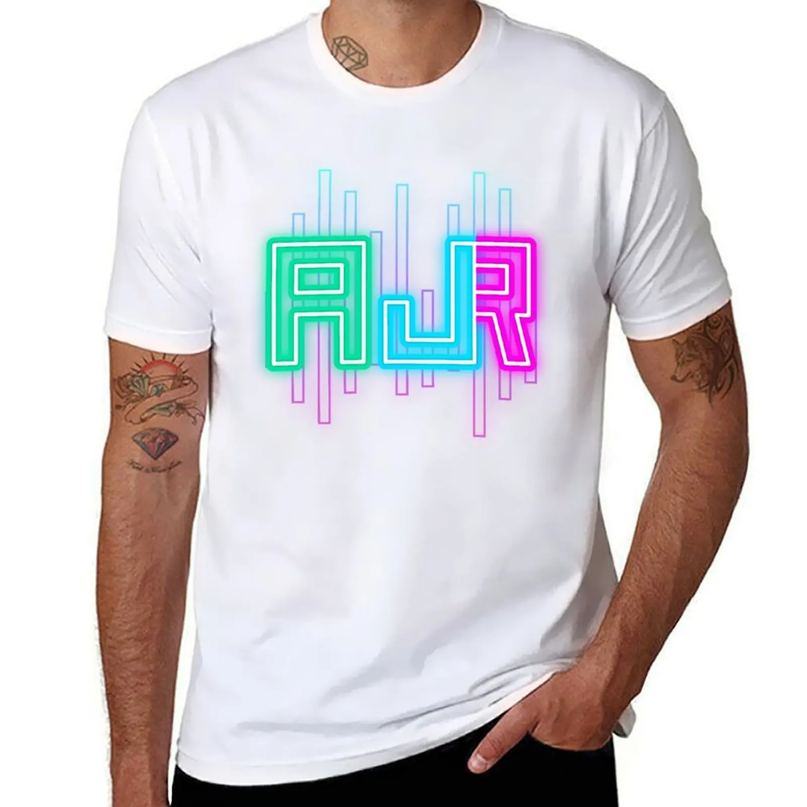 

Neon ajr music T-Shirt graphic t shirts for man mens graphic t shirts T-Shirt