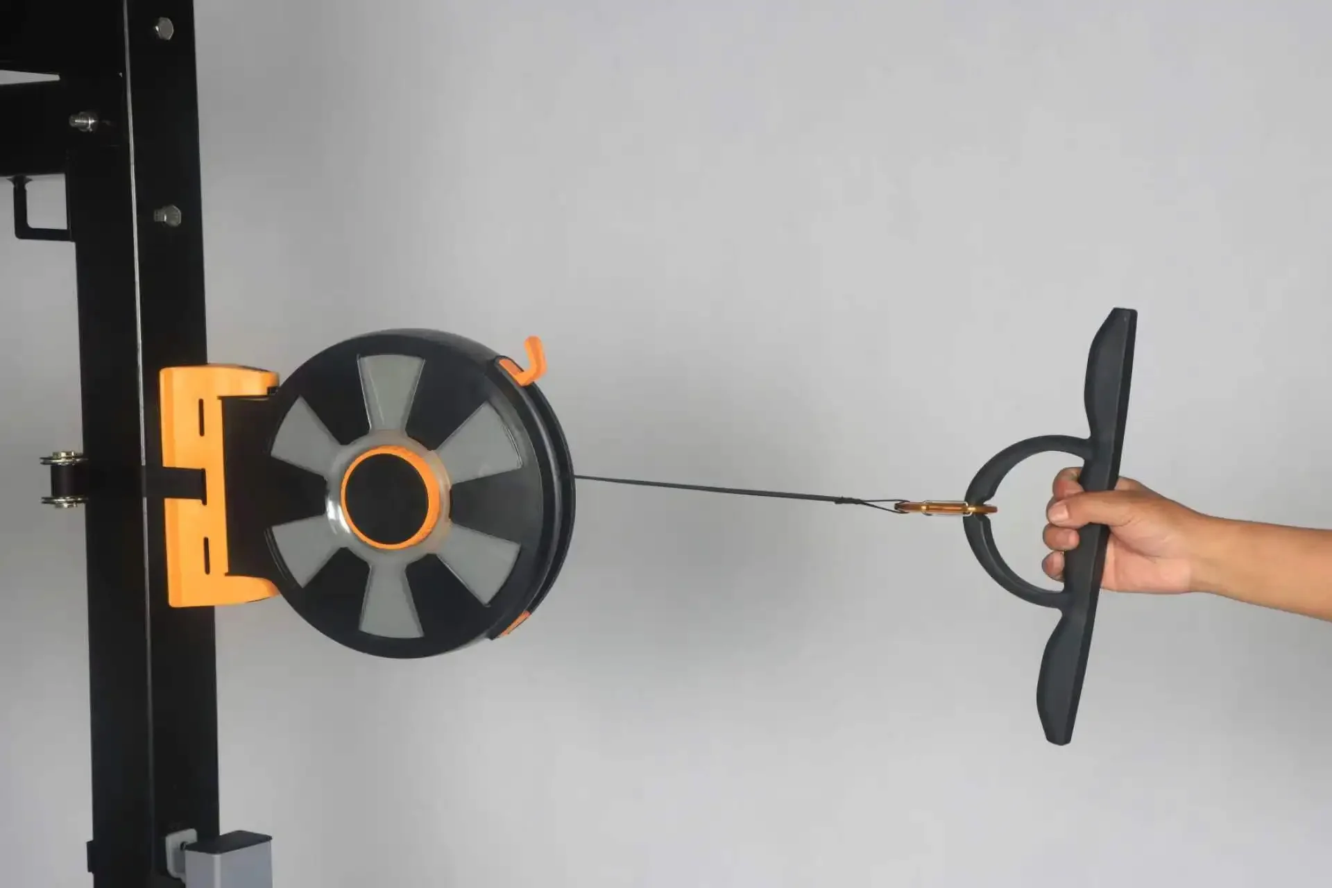 Eccentric Flywheel Training Equipment Wall-mounted Variable Resistance Centrifuge Pully Trainer, Height Adjustable