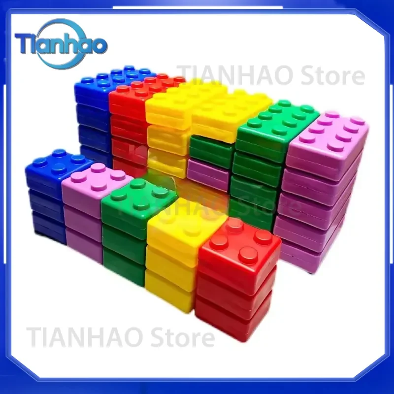 Large Building Blocks for Children Giant Stacked Bricks for Kids Indoor Play Toys Soft Play Equipment for Toddlers