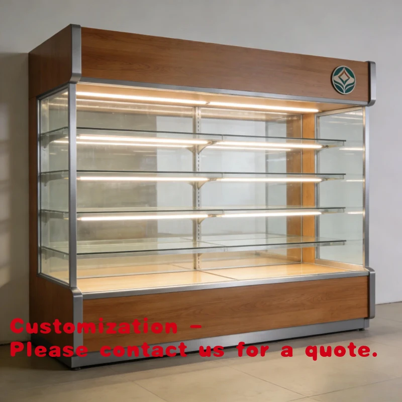 

Customize.Adjustable Commercial Shop Display Cabinet Store Shelves Display Racks 3D Design Booth and Expo