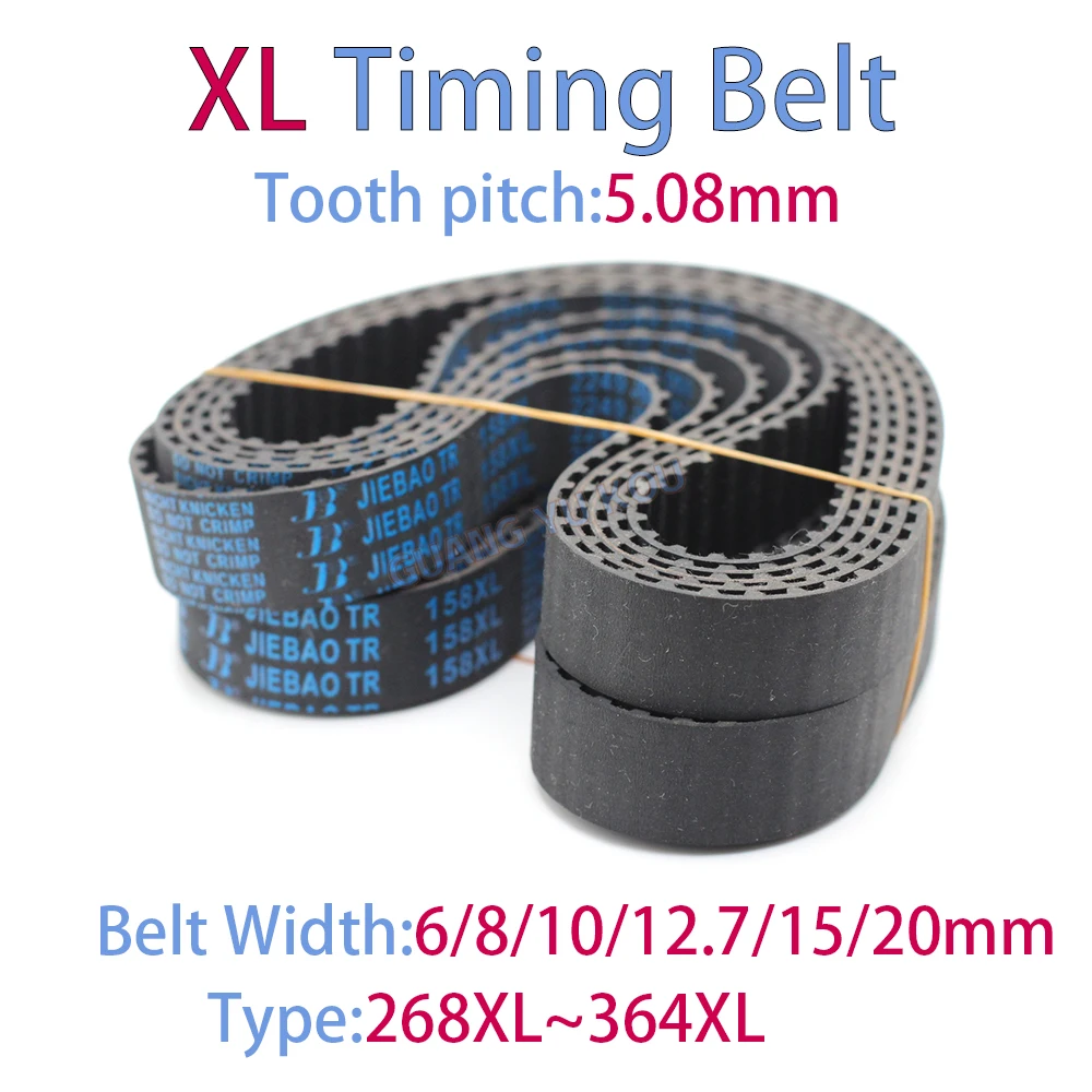 

XL Timing Belt Width 6~20mm Type:268XL 270XL 272XL 274XL 276XL 278XL 280XL 282XL 284XL 286XL 288XL 290XL 292XL 294XL 296XL~364XL
