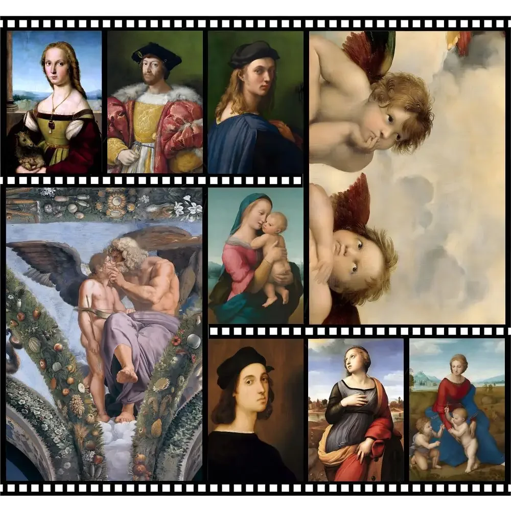 Person Artist Raphael Poster Premium HD Decor Wall Art for Interior Room Makeover Home Accents Gift