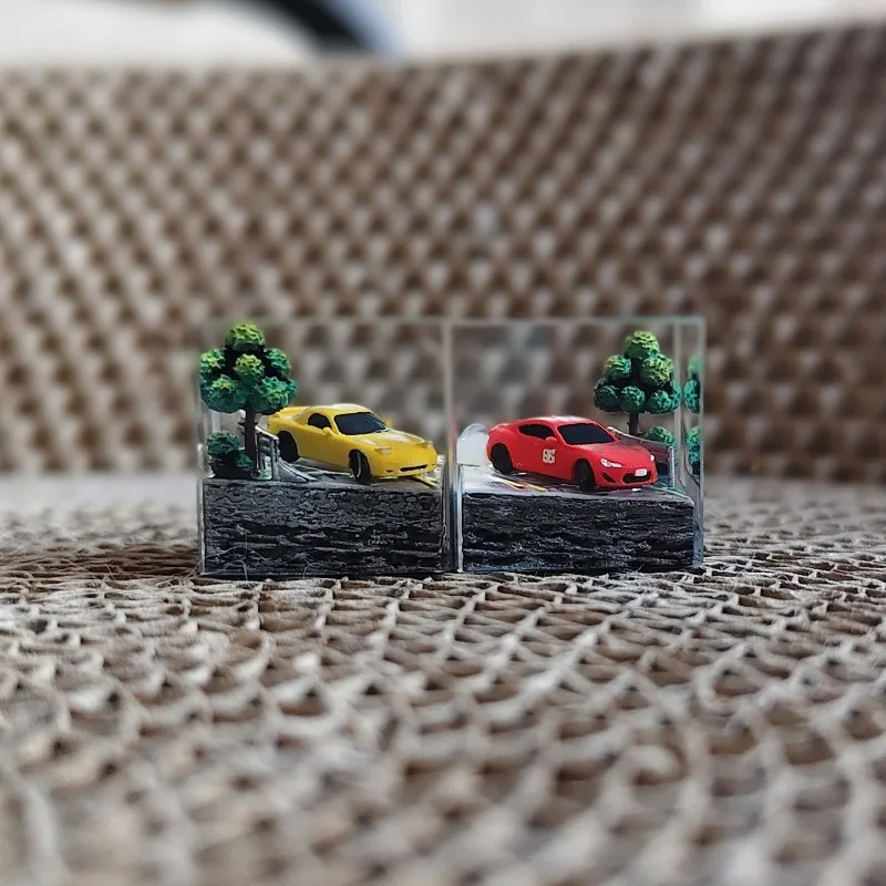 Original Horizon AE86 Drifting Theme Anime Keycap Resin Custom Craftsman Keycap PC Game Keyboard Keycap Cartoon Collection Gift