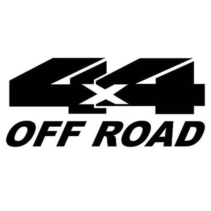 

Car Stickers Stylish 4X4 OFF ROAD Car Stickers Motorcycle Car Styling PVC Decals Creative Waterproof Black/white, 16cm*7cm