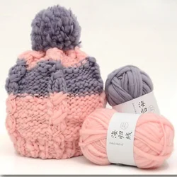 Super Bulky Arm Knitting Threads, Wool Sweater, Chunky, Soft, Wool, Coarse, Wool, Scarf, Hat, 50g,