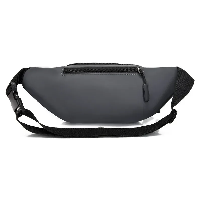 Fashion Large-capacity Men Waist Bag Casual Nylon Anti-theft Chest Bag Outdoor Travel Waterproof Sports Mobile Phone Bag