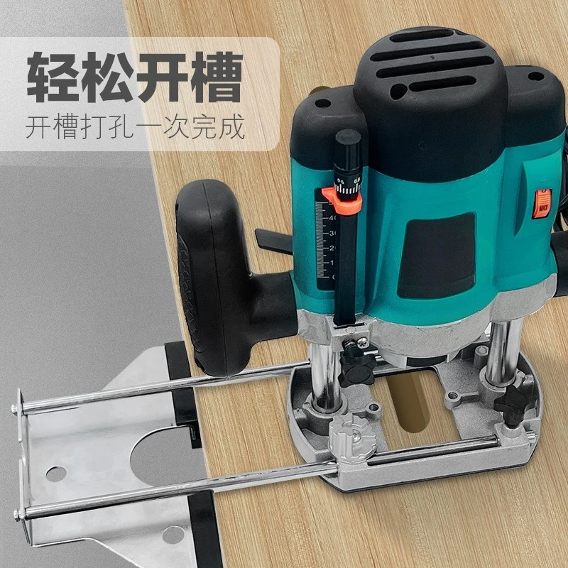Utility Multifunctional Wood Carving Machine Household Industrial Electric Router Tenon Locking Woodworking Trimming Power