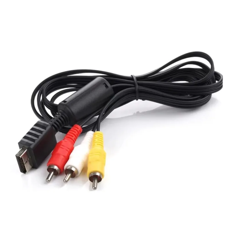 1.8m Audio Video HDTV Component AV Cable To RCA AV Cable TV Video Cable for PS2/PS3 PS HD Multi Out Composite RCA Cables