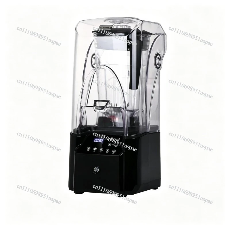 2.2L Silent Smoothie Machine With Cover Ice Smoothie Machine 2000W Ice Blender Heavy Duty