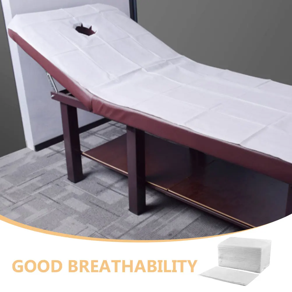 

100 Pcs Beauty Sheets Salon Spa Massage Bed Covers Non Woven 70x170CM Non Woven Bed Sheets Travel Professional Use