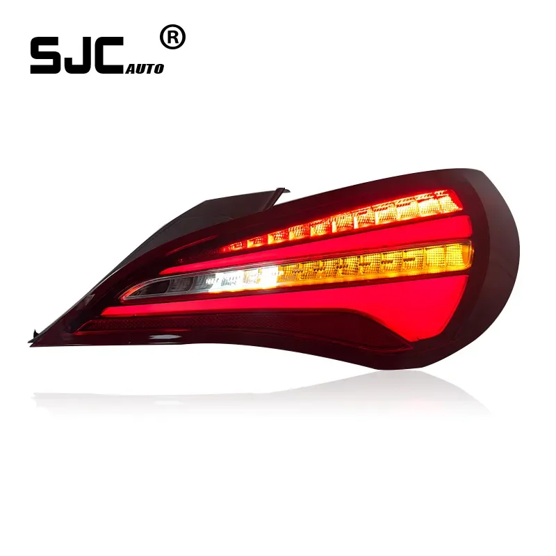 SJC Auto Parts LED Taillights For Mercedes Benz 2013-2019 CLA W117 Rear Lights For Mercedes Benz W117 Back Turn Signal Taillamps