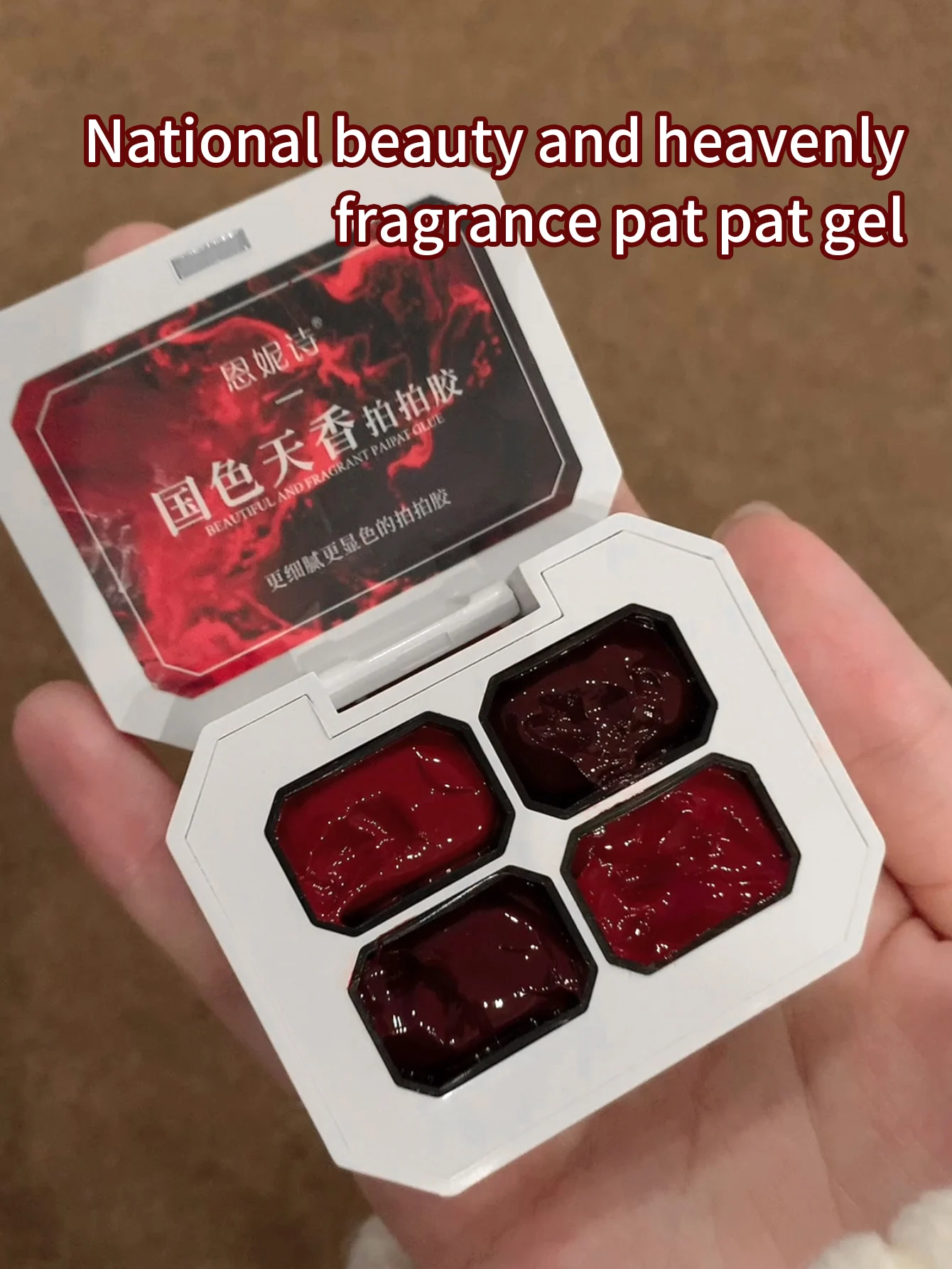 

Набор из 4-х цветов, красная палитра геля для ногтей, грязевая краска, цвет для дизайна ногтей, градиентная живопись, полуперманентный гель для замачивания, УФ-гель