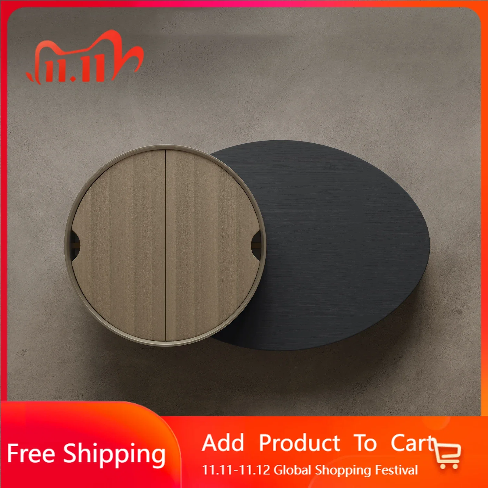 

Bedroom Italian Side Table Rotating Coffee Table Modern Simple Living Room Coffee Table Designer Couchtisch Trendy Furniture