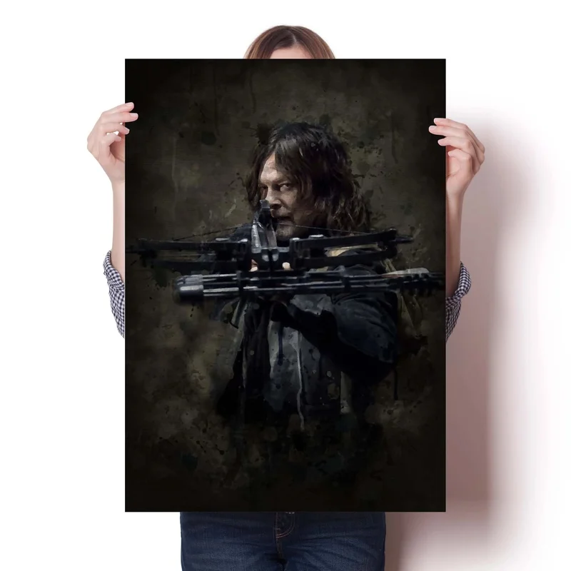 American Classic Zombie Movie TV The Walking Dead Art Home Posters Wall Decor Picture Room Living Home Decor Canvas Painting