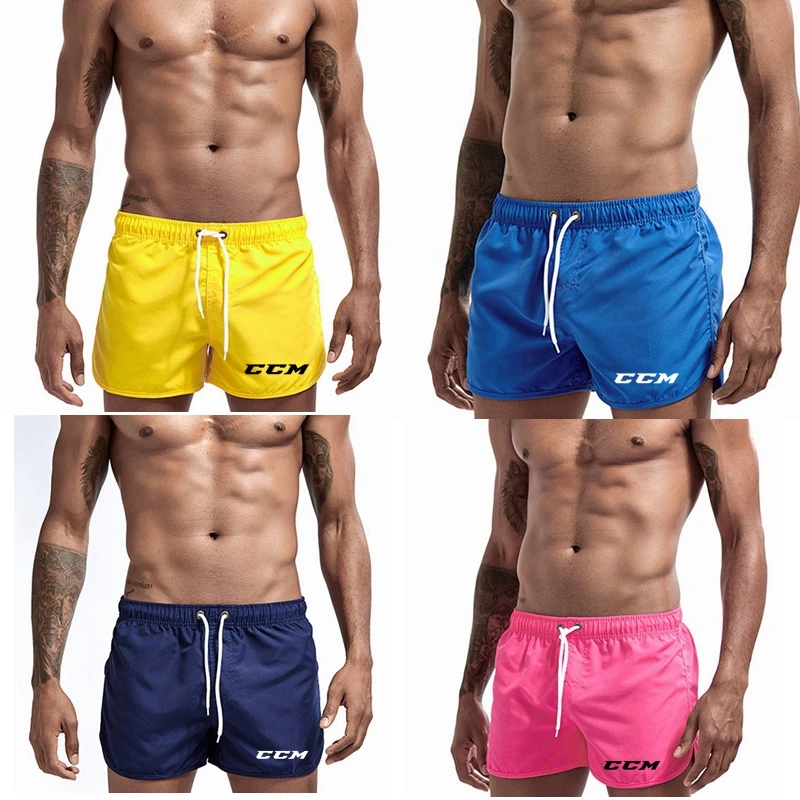 Men\'S Board Shorts Swimwear Beach Swimming Shorts Sports Surffing Shorts Running Shorts CCM Streetwear Swimsuits