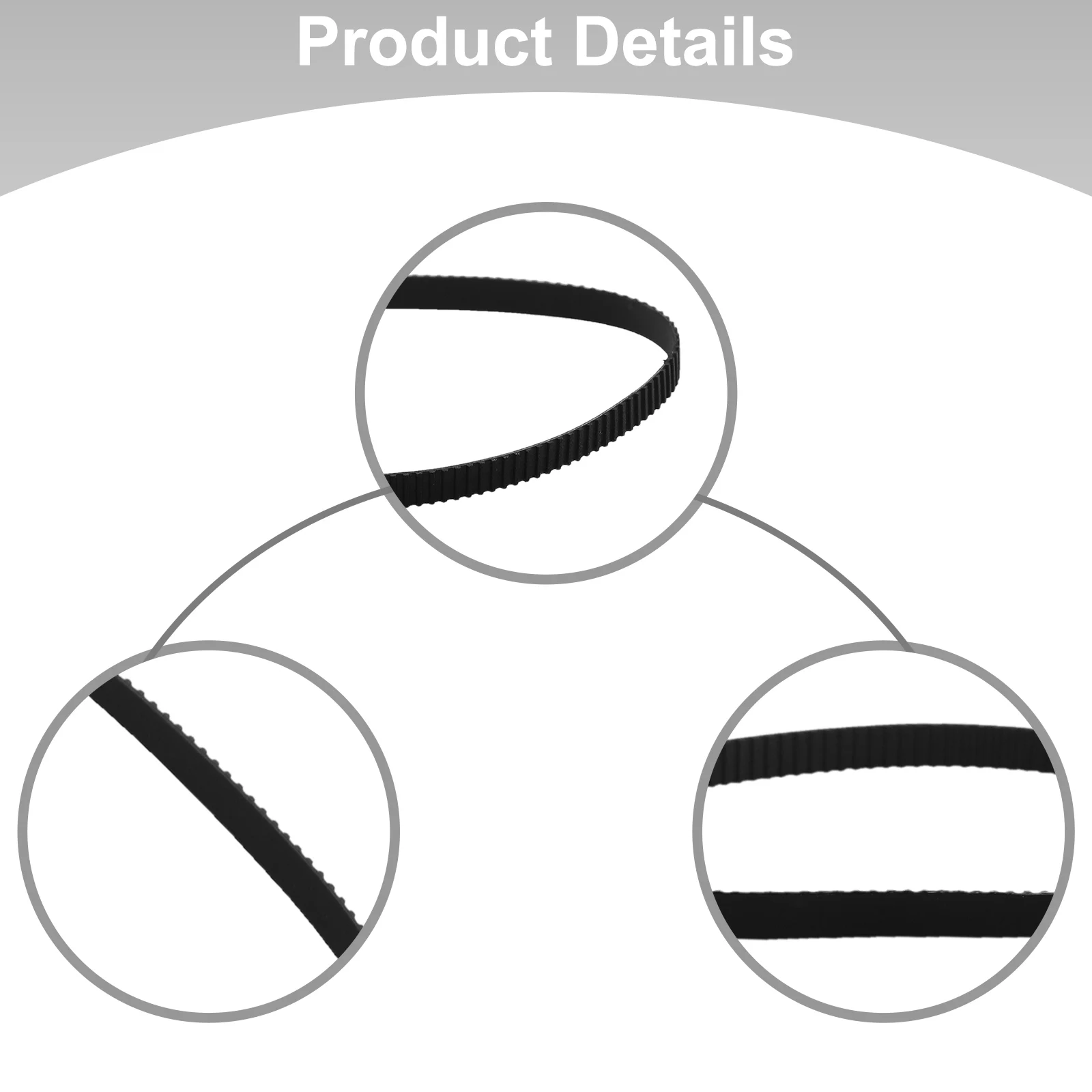 

High Performance Replacement Main Drive Belt (OEM #79867 20005) For Zebra Series Printers S4m Zm400 Zm600 Zt410 Zt420