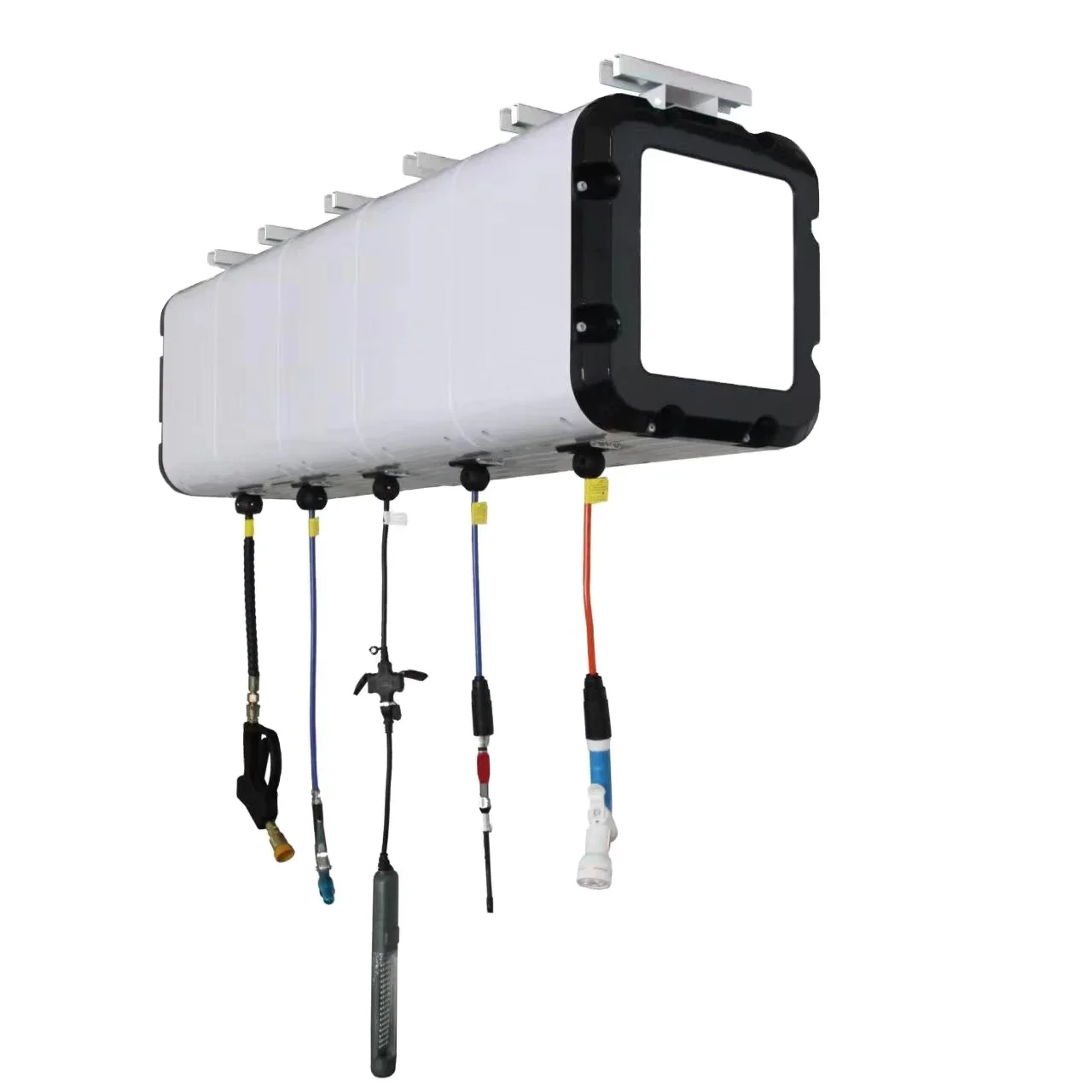 

KLCB Car Wash Equipment Water/Air/Electric/High Pressure/Foam Hose Reel Combined Box Single hose