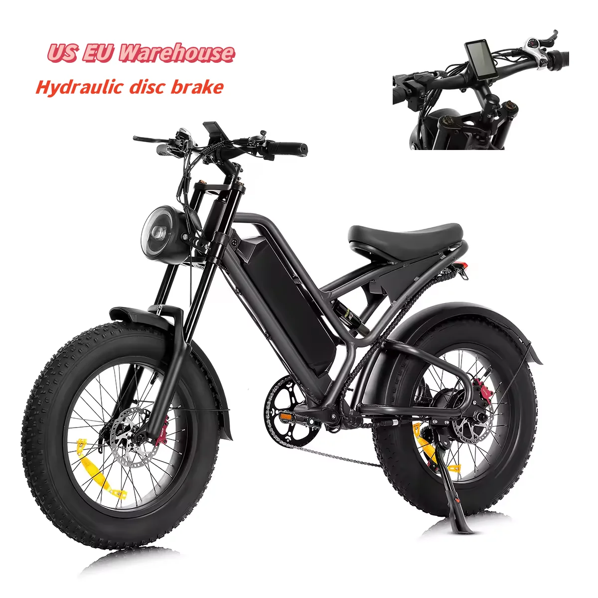 

STLF DZ WJW Advanced A STOCK New Style 20 Inch 48V comfort Mountain Electric Bike 500w 750w 1000w Akez Off Road Electric Bike