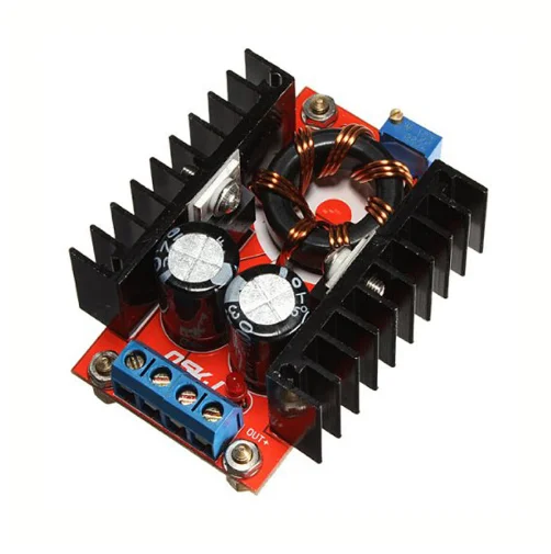 DC-DC car, notebook mobile power supply 10-32V to 12-35V adjustable 150W boost module