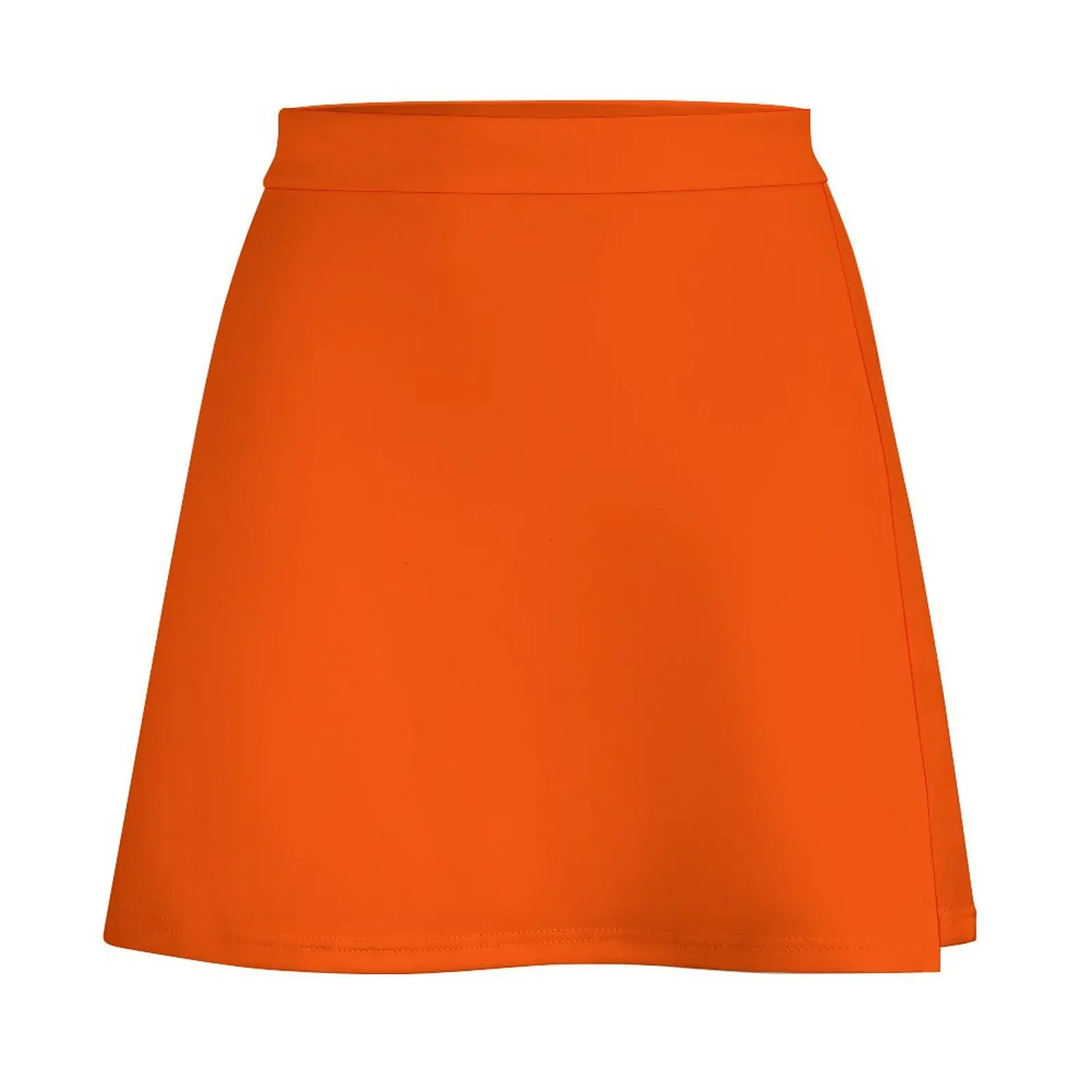 SOLID PLAIN INTERNATIONAL ORANGE -OVER 100 SHADES OF ORANGE ON OZCUSHIONS Mini Skirt korean ladies summer Short skirt woman