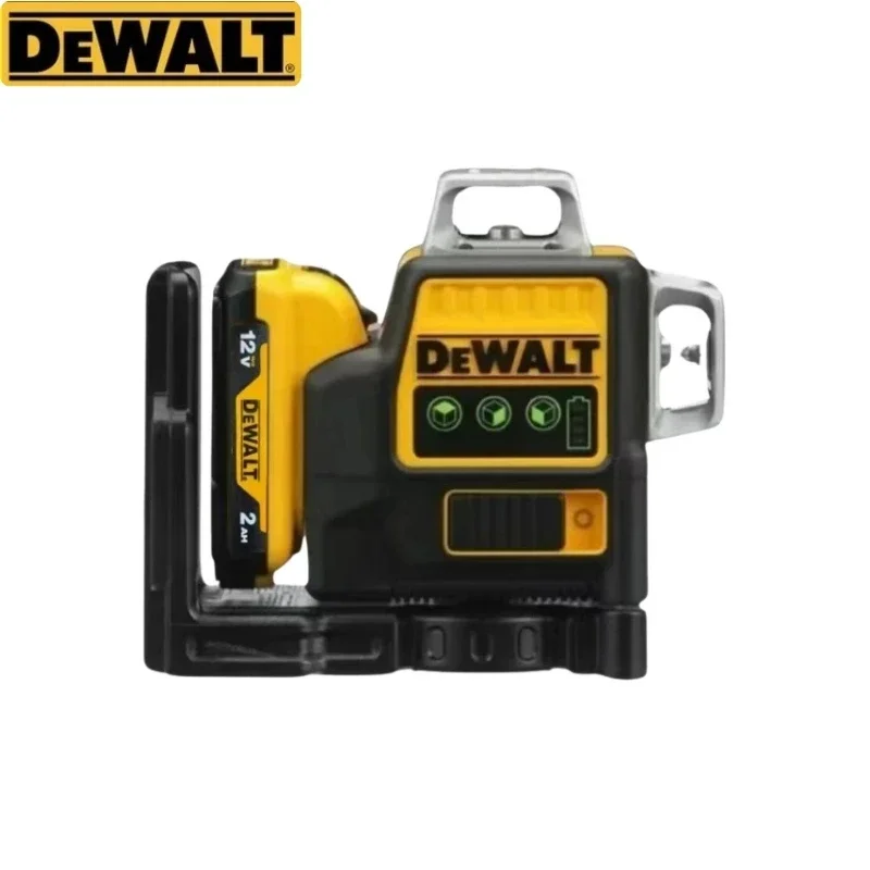 DEWALT DW089LG laser level 360 Sides*3 Degree Vertical 12V Lithium Battery Tool 12 Lines Horizontal Green Light Meter Outdoor