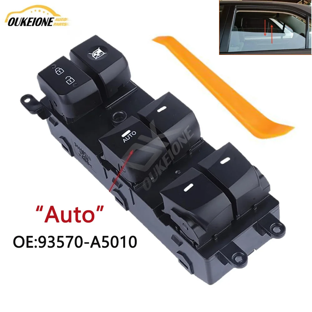 

93570-A5010 for Hyundai Elantra GT 2014 2015 2016 I30 2013-2017 Auto Master Power Window Control Switch Glass Lifter Button