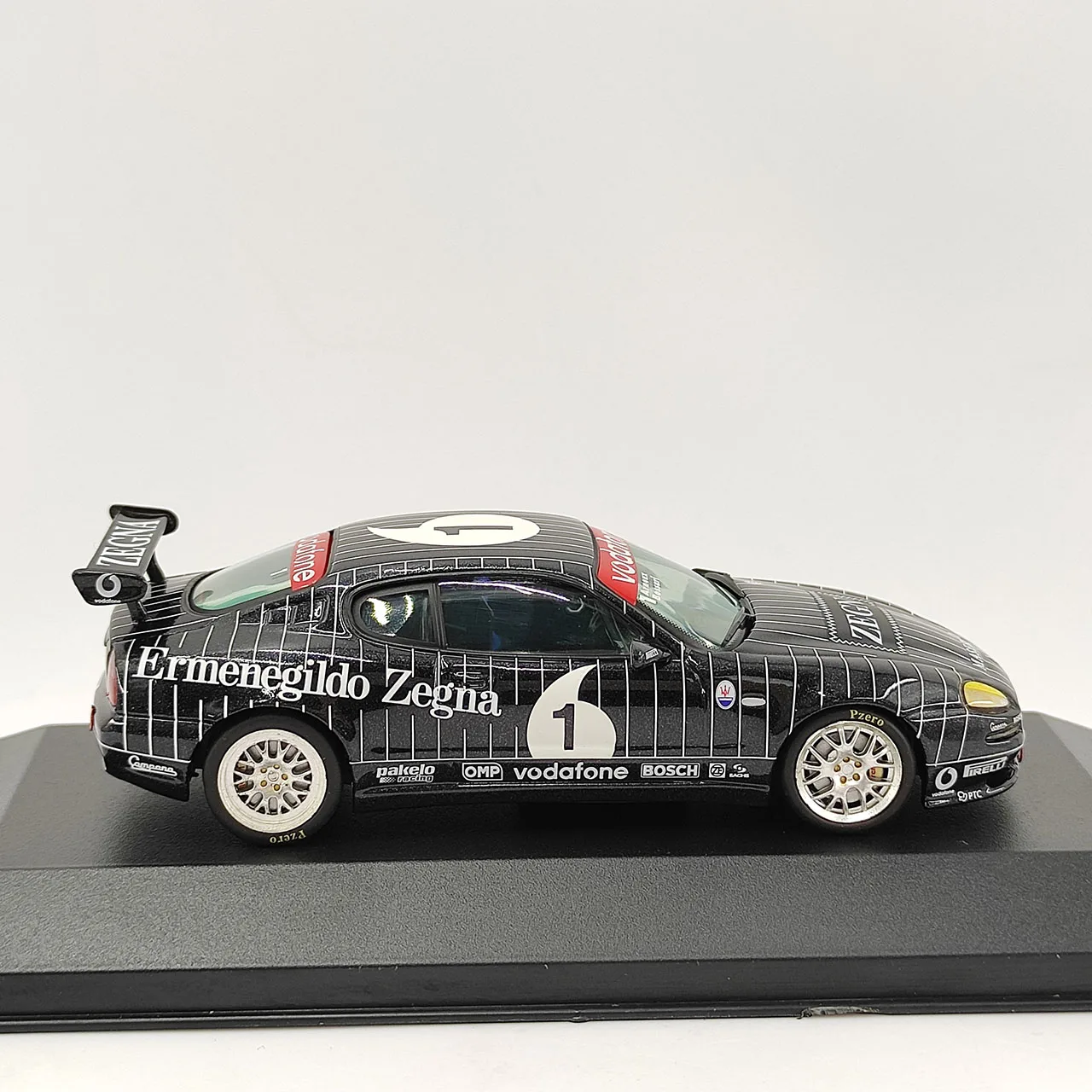 مقياس 1:43 مصنوع من خليط معدني مازيراتي تروفيو زيغنا # 1 ألعاب سيارات السباق نموذج كلاسيكي الحنين هدايا الكبار تذكارية عرض ثابت #3