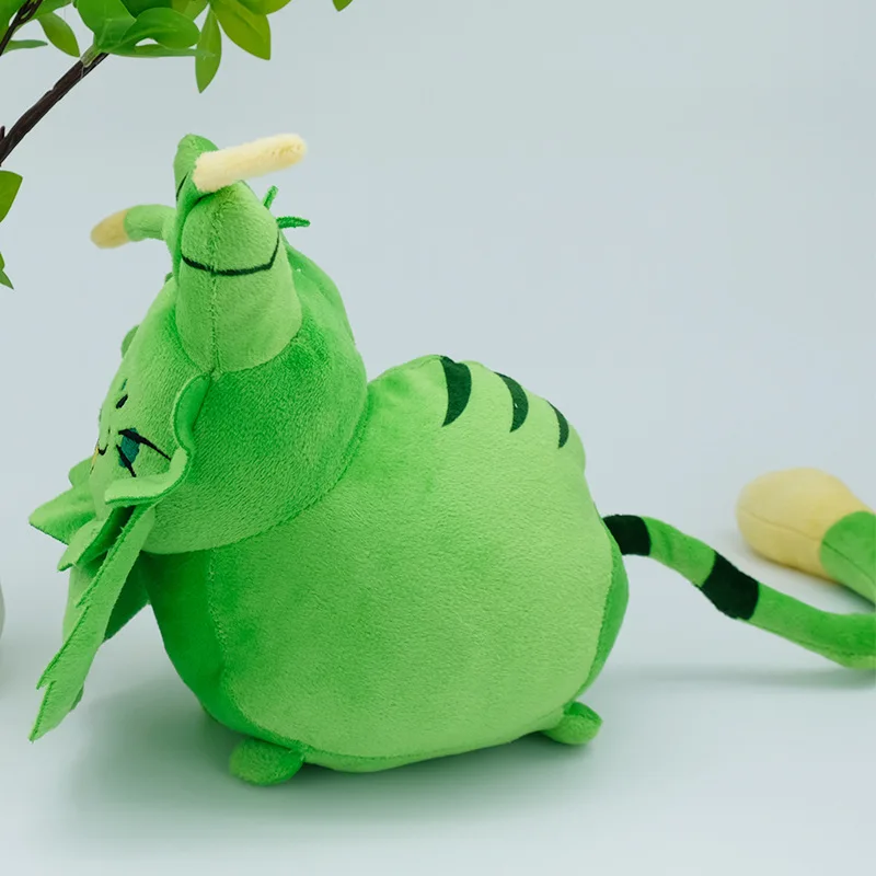 2024 New Kawaii Gnarpy Discovers The Internet Cartoon And Anime Green Related Cat Dolls, Fun Plush Toys For Kids Holiday Gifts