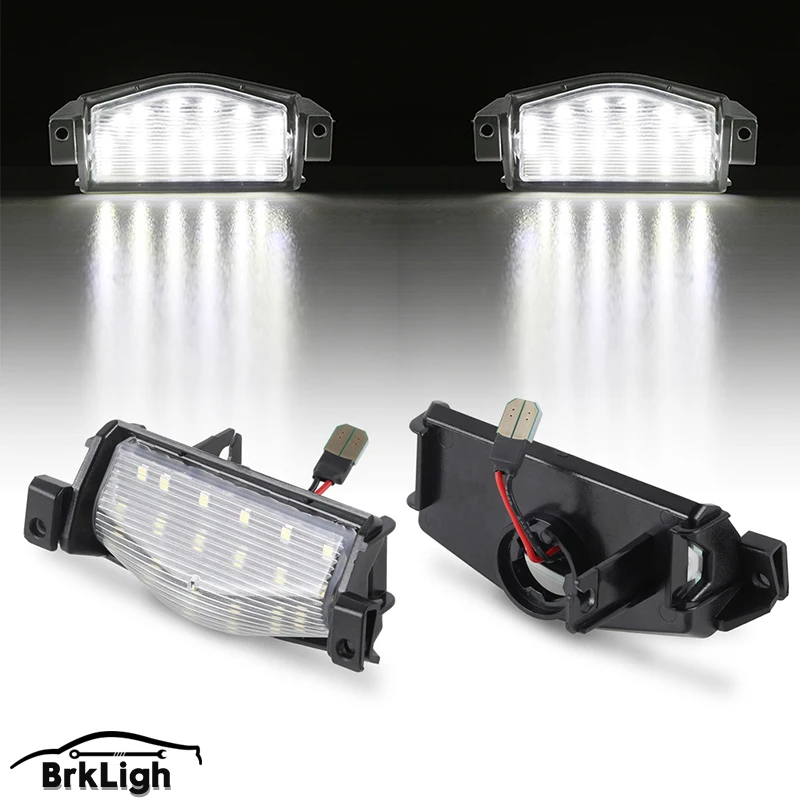 

2PCS Car LED License Plate Lamp Light for Mazda 2 3 M2 M3 2011-2013 OEM# BS1E-51-274E BS1E-51-274F