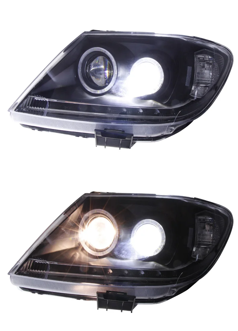 Car bumper headlamp for Toyota Hilux vigo headlight 2004~2007y LED DRL car accessories HID xenon vigo hilux fog light