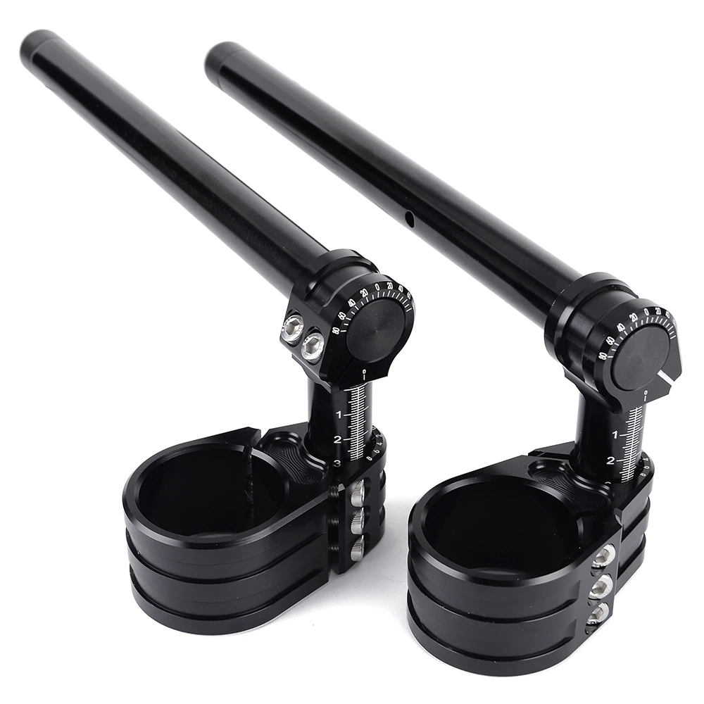Motorcycle Racing CNC 48mm Clip on Ons Clipon fits for  CBR650R CBR600 CBR 650R 600 2019-2022 fork Handle Bars Handlebars