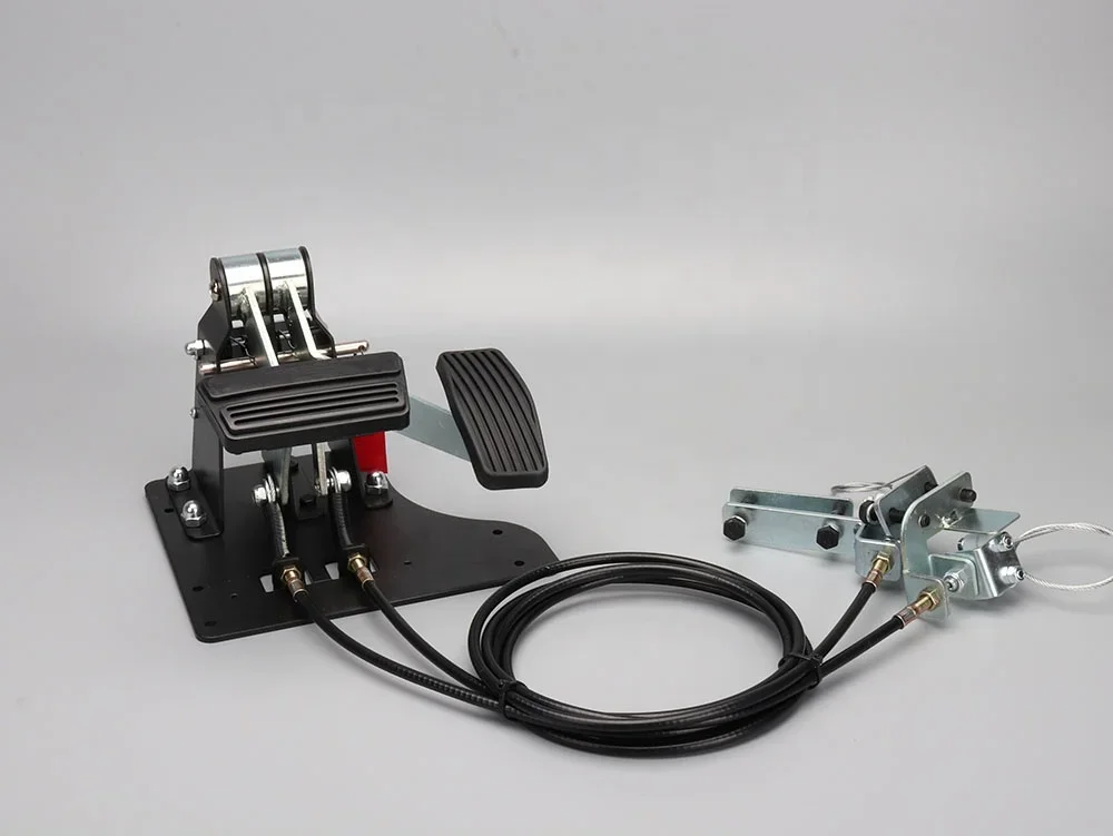 Kabel Universal Dual Control Dual Bremspedal Bremsbeschleuniger für Lehrer