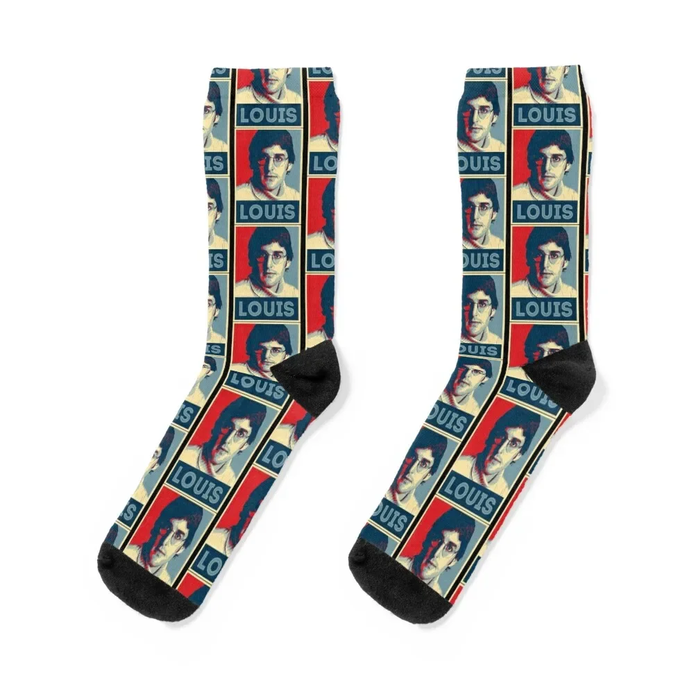 

Best Selling - Louis Theroux Classic Socks hiking Sports crazy men cotton high quality Socks Women's Men's