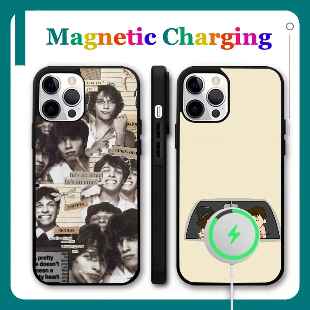 

Sturniolo Triplets Phone Case For iPhone 16,15,14,13,12,11,Pro,Max,Plus,Mini,SE New Magsafe Magnetic Wireless Charging