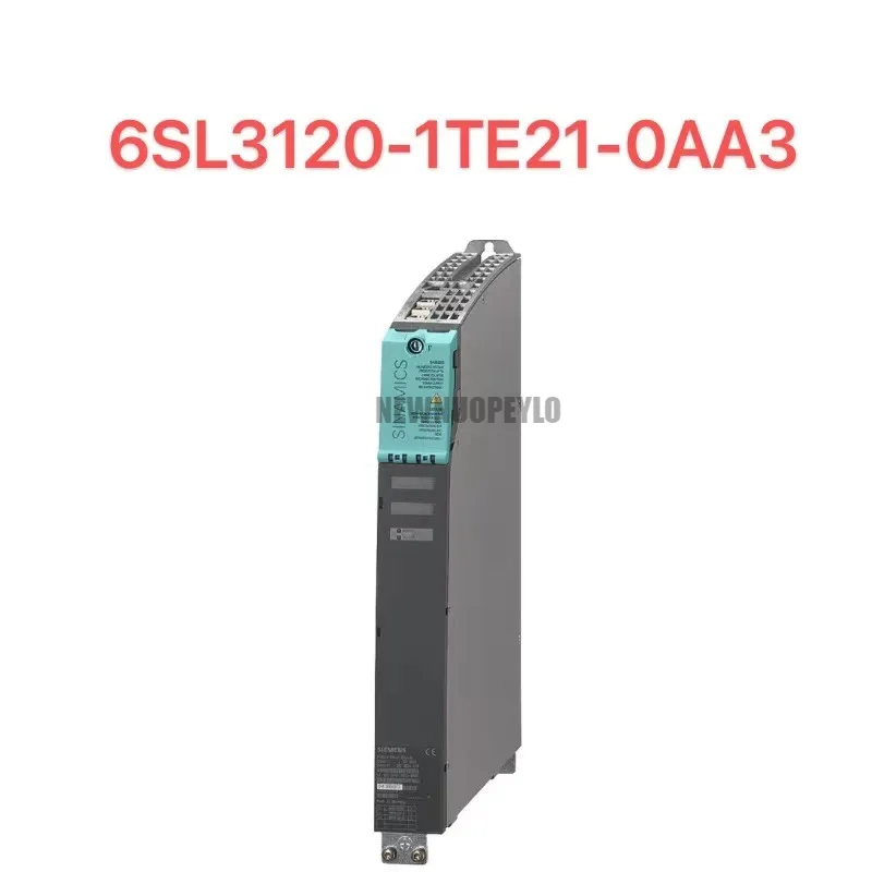 

6SL3120-1TE21-0AA3 Brand New SINAMICS S120, Single Motor Module, In Booksize Format