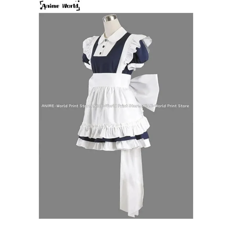 

New《Custom Size》The Embodiment Of Scarlet Devil Cosplay Costume Izayoi Sakuya Apron Dress5;c,6's.2;b'8,