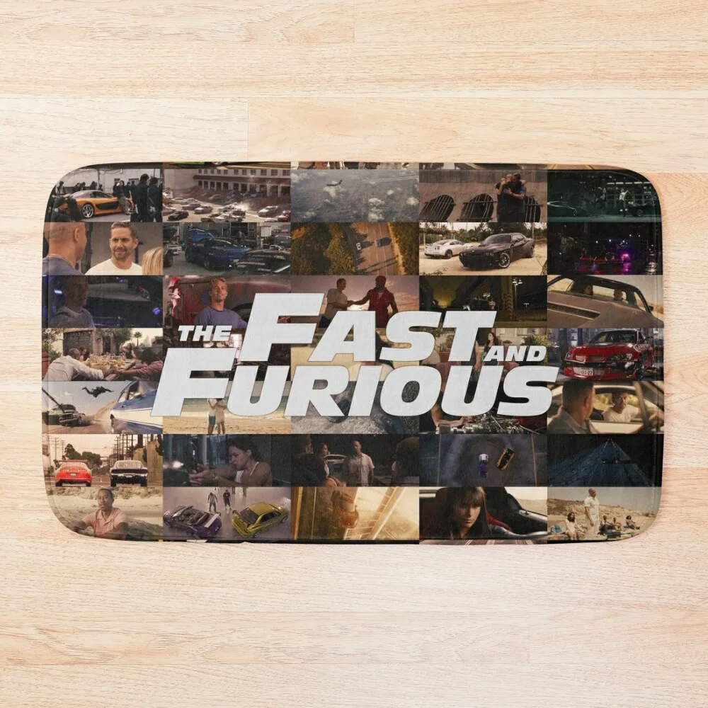

Fast & Furious - Legends - Tribute Bath Mat Toilet Accessories Bathroom Bathroom Kit Mat