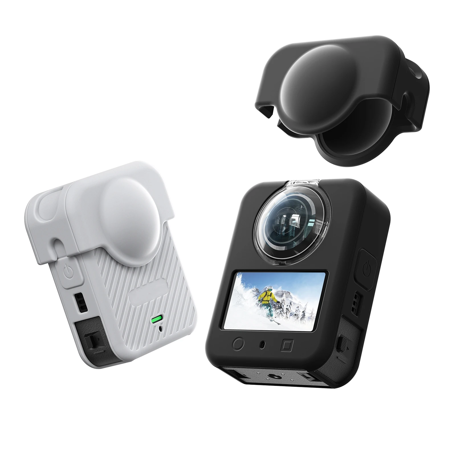 

For DJI OSMO 360 Camera Silicone Case, Lens Case, Body Protection And Camera Accessories