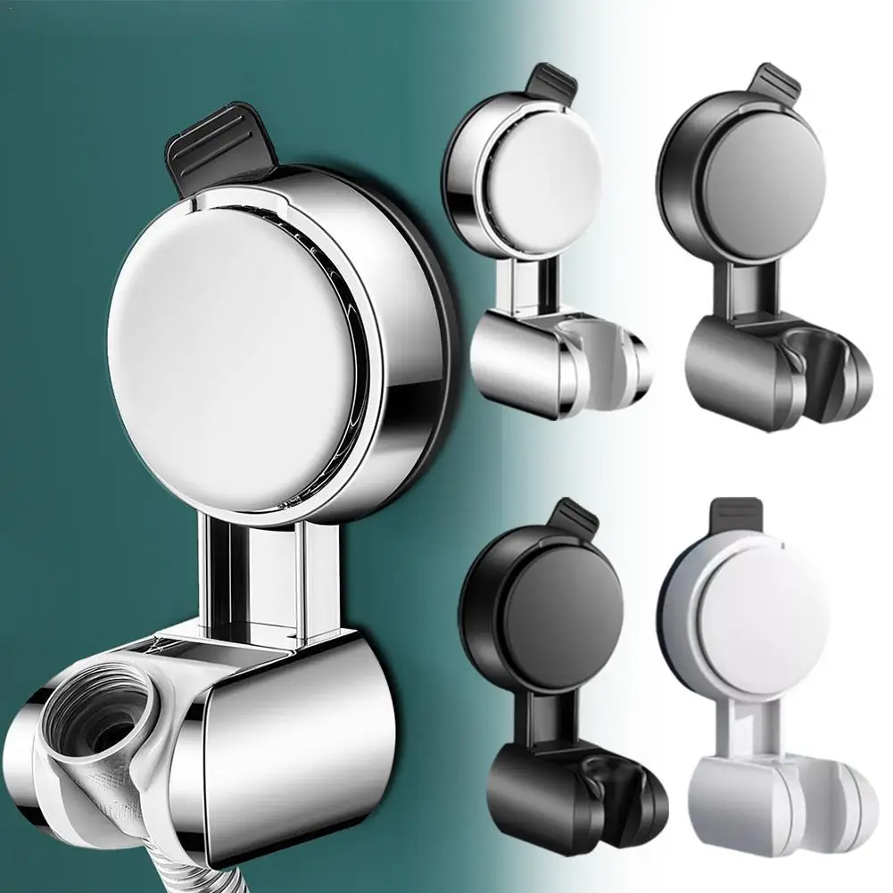 Shower Holder Suction Cup Relocatable Wall mounted Handheld Shower Head HolderLarge Shower Head Bathroom Accessories