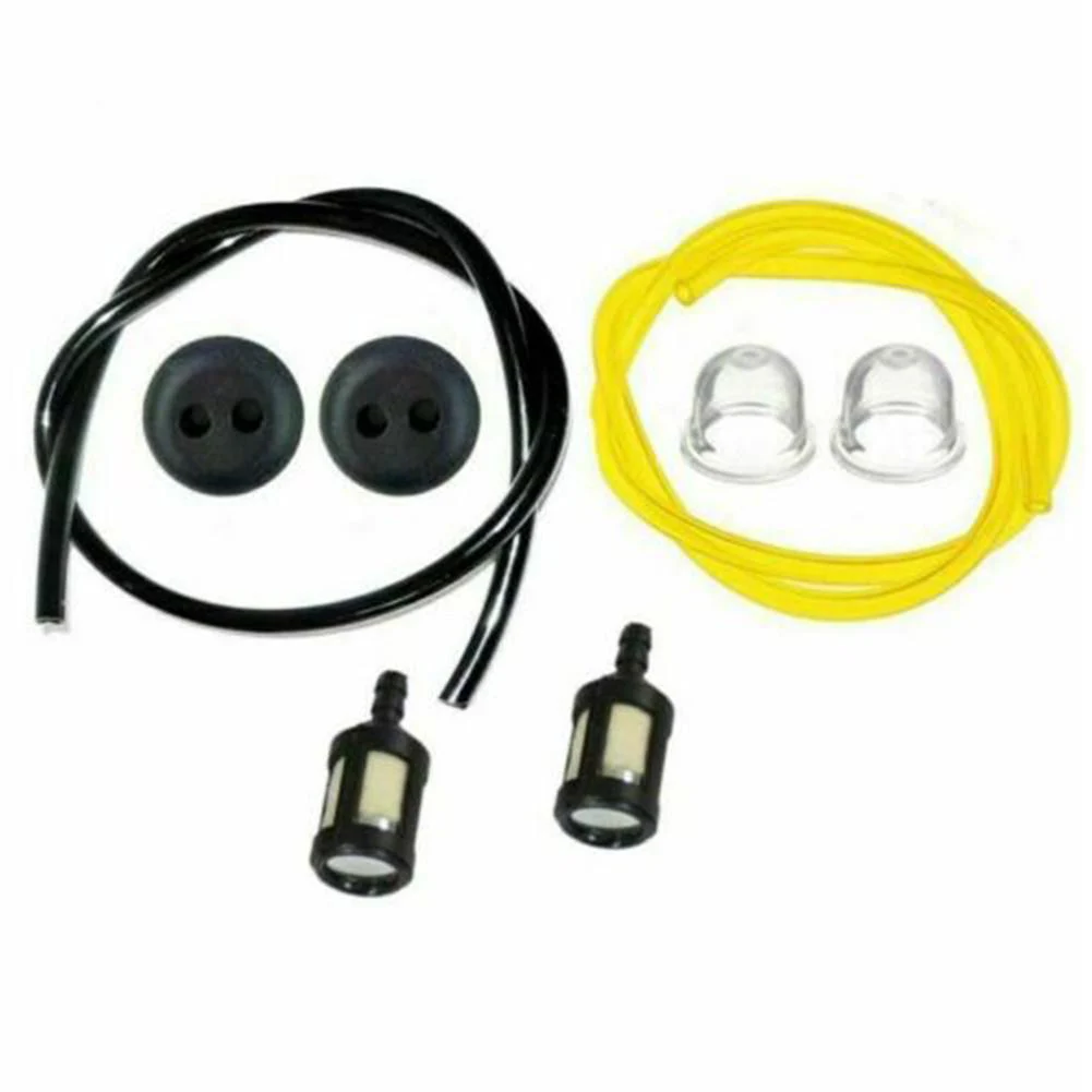 Petrol Brushcutter Fuel System Kit with Filter Hose Grommet for GARDENLINE BHS 26 BC 2041 CH 2041 BC 30 S BC 41 BC 43 AS