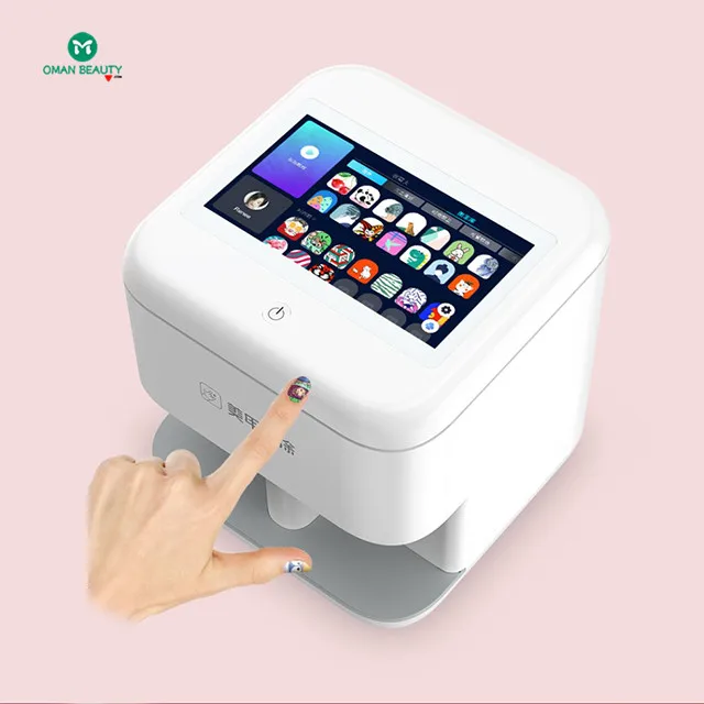 Best price portable painting machine 3d automatic nail painting easy all-intelligent print machine manicure equipment O2nails