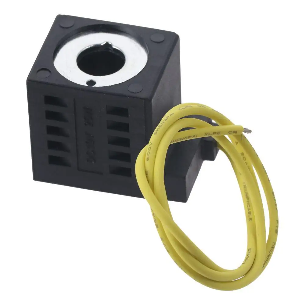 Zamiennik 10V DC 10226-08 25W Cewka elektromagnetyczna z pojedynczym przewodem i metalową cewką ABS Pasuje do trzpienia zaworu Seria 08 80 88 98
