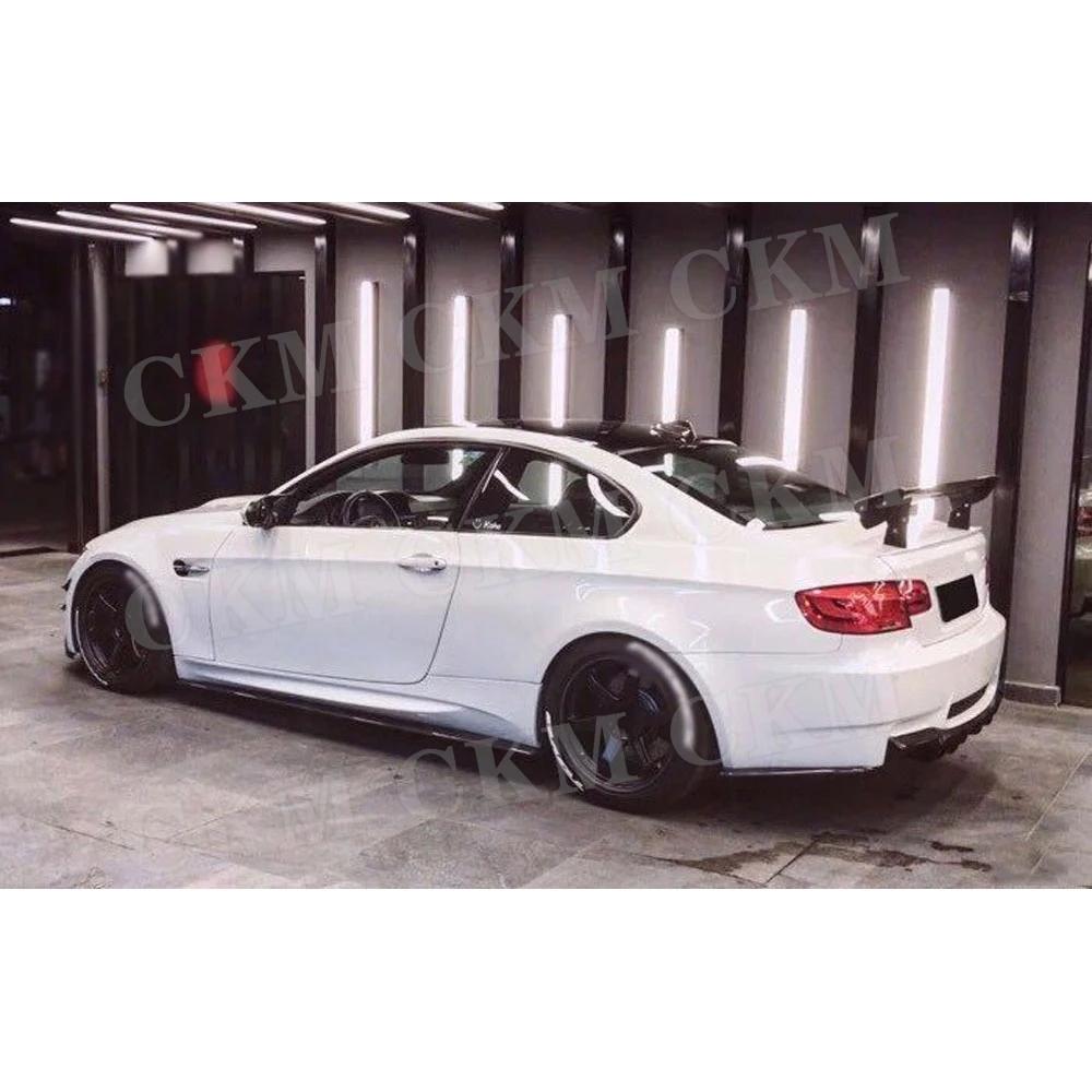 

CKMUUER Carbon Fiber Rear Spoiler FRP Car Boot Racing Wings Accessories For BMW 1M M3 E46 E82 E90 E92 E93 F30 F10 FRP G Style
