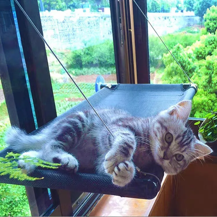 Fabric Suction Cup Cat Window Hammock Regular Or Screw Mounting Small Large Spliced Sizes Multiple Colors Confirmed Per-Sku