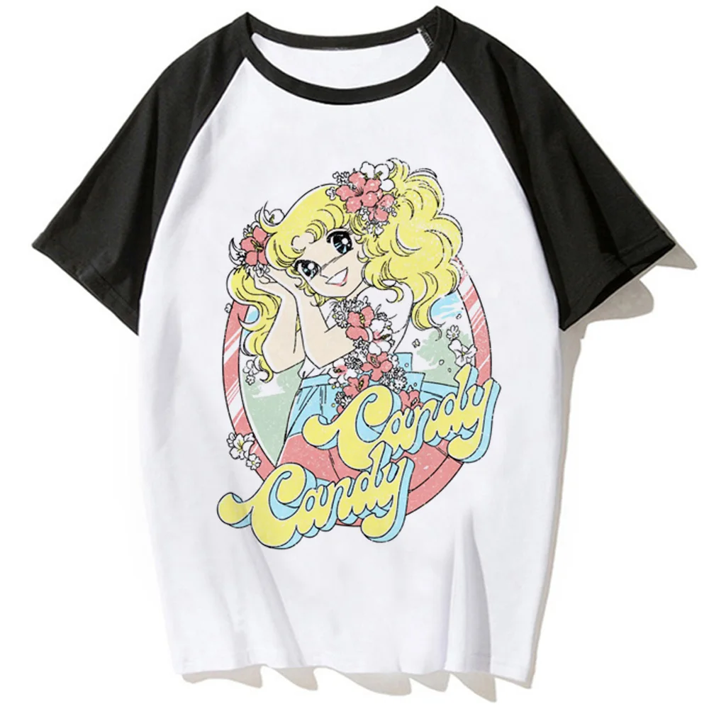 Candy Candy top women funny Japanese Y2K t-shirts girl graphic y2k funny clothes